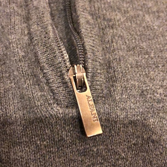 ALFANI 1/4 zip Sweater - Picture 4 of 6
